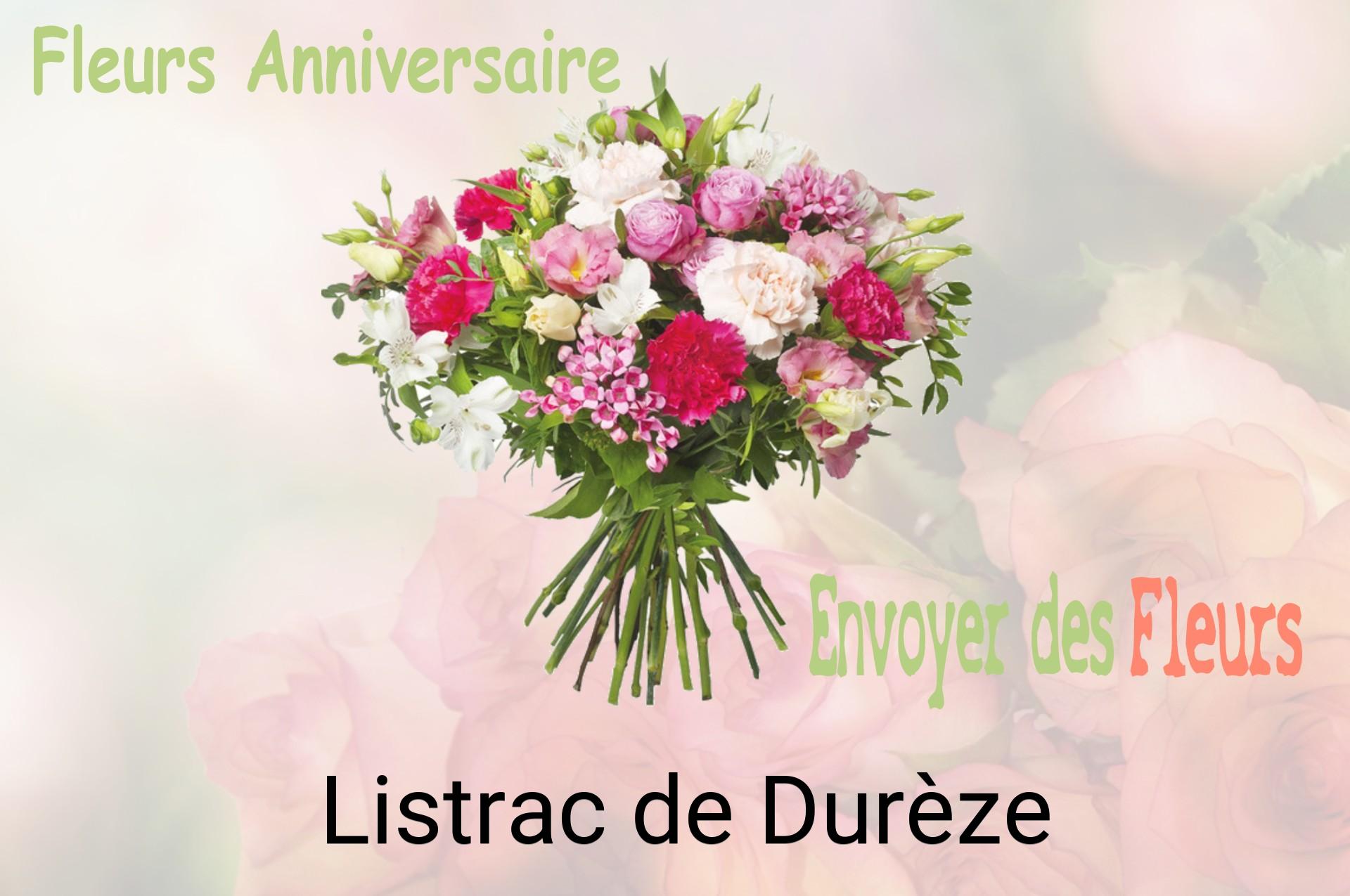 Bouquet de fleurs d’anniversaire livré à Listrac-de-Durèze